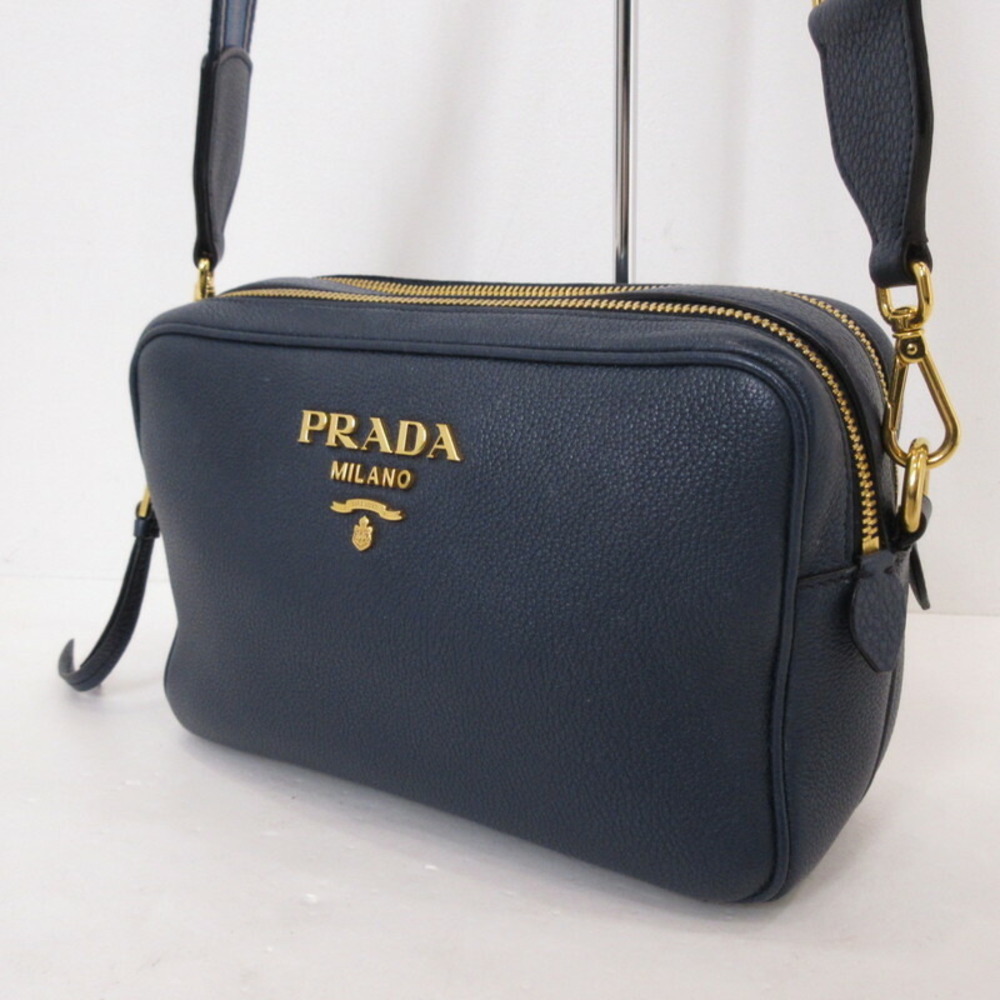 Prada Vitello Dino Shoulder Bag